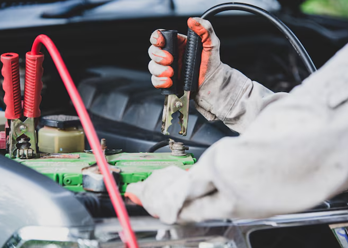 drain-cleaning battery